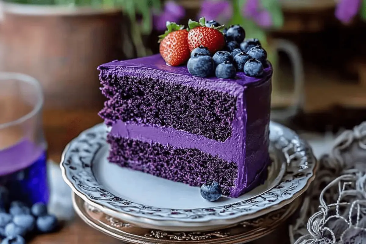 Purple Velvet Cake